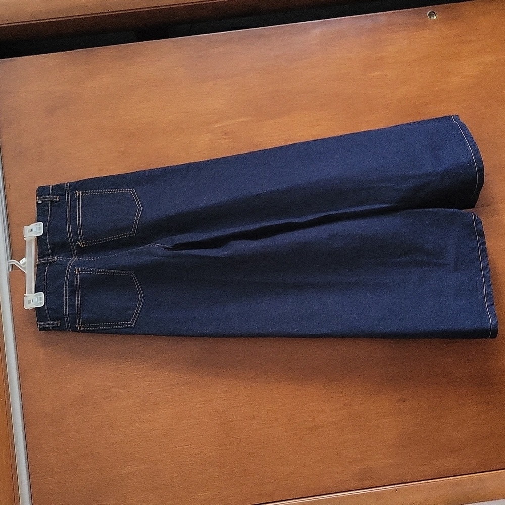 Souvenir clubbing jeans,wide legs,made in Italy